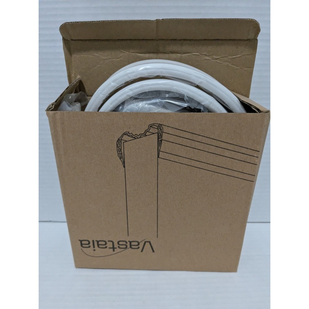 Vastaia 2 Pack‎ Weather Stripping - Door Draft Stopper-About 39" In Length-White
